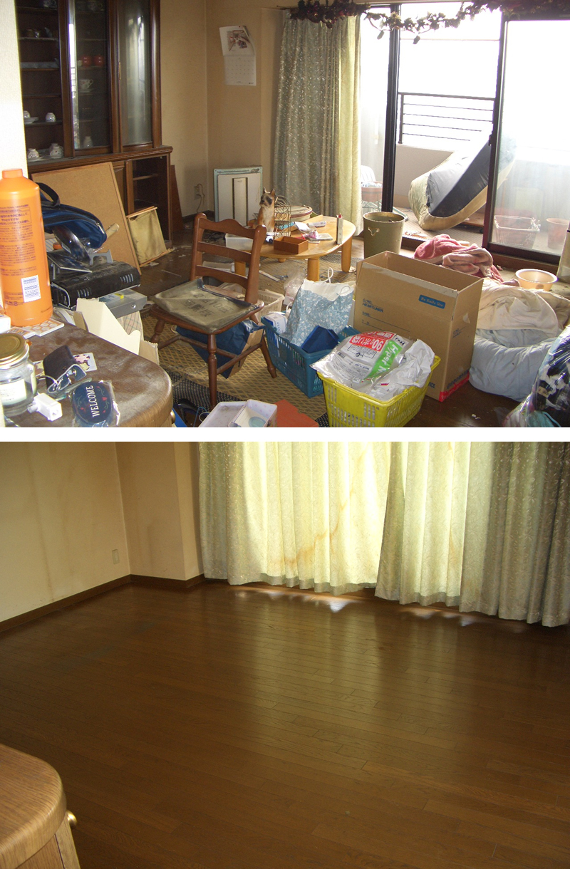 お部屋の残置物処分のご依頼 お部屋の残置物処分のご依頼